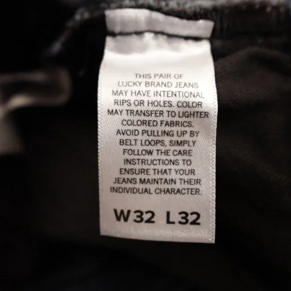 Lucky Brand jeans 110 Slim men's 32x32 blue denim - Picture 14 of 15